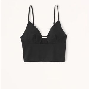 Abercrombie Slim Hardware Cutout Top black